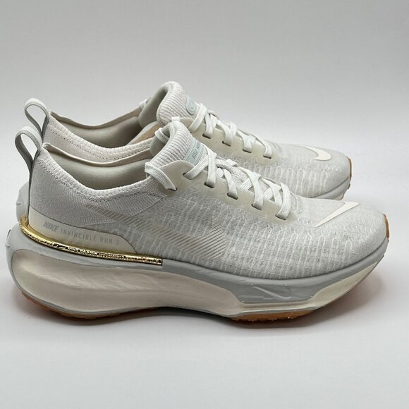 Women's Nike ZoomX Invincible Run FK 3 Light Bone Sail Gum DR2660-008 size 6.5 - Picture 5 of 14